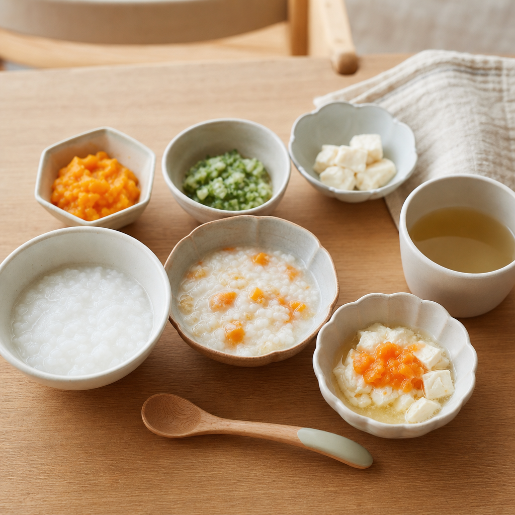 月齢別にわかる離乳食だしの簡単な使い方
