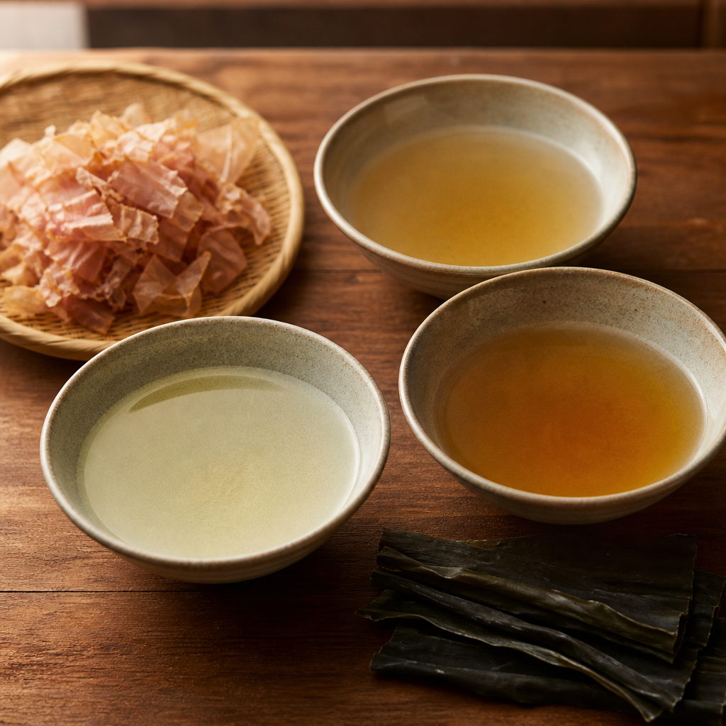 だしの種類別保存方法まとめ|かつおだし・昆布だし・合わせだしの違い