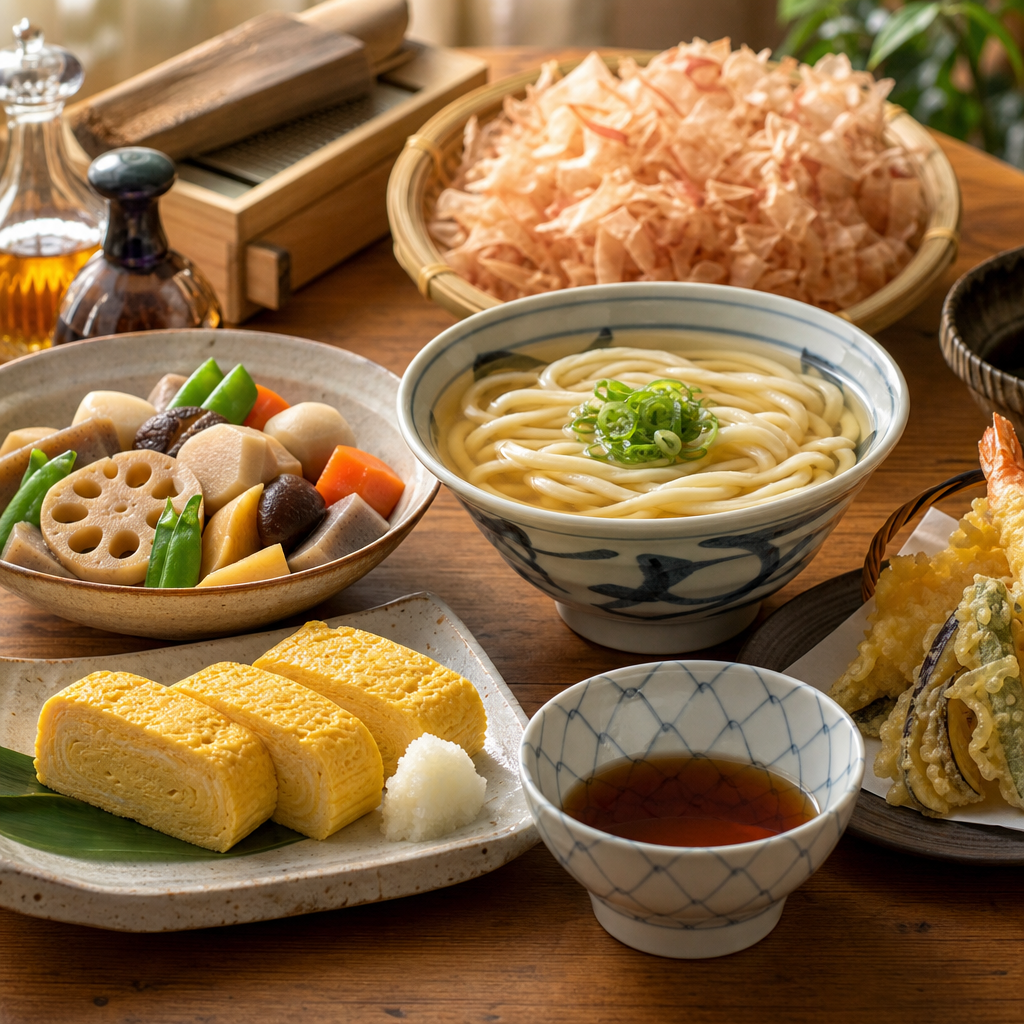 白だしとめんつゆの使い分け|料理別おすすめ早見ガイド