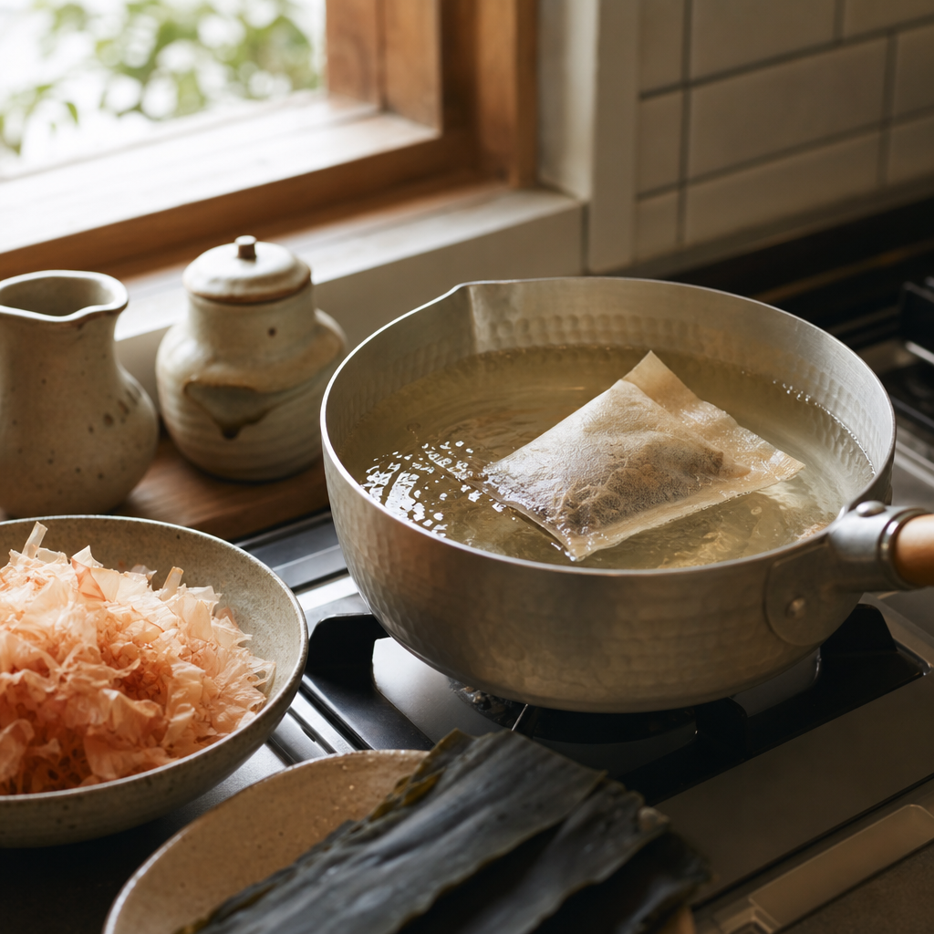だしパックの使い方で味噌汁の味が変わる理由