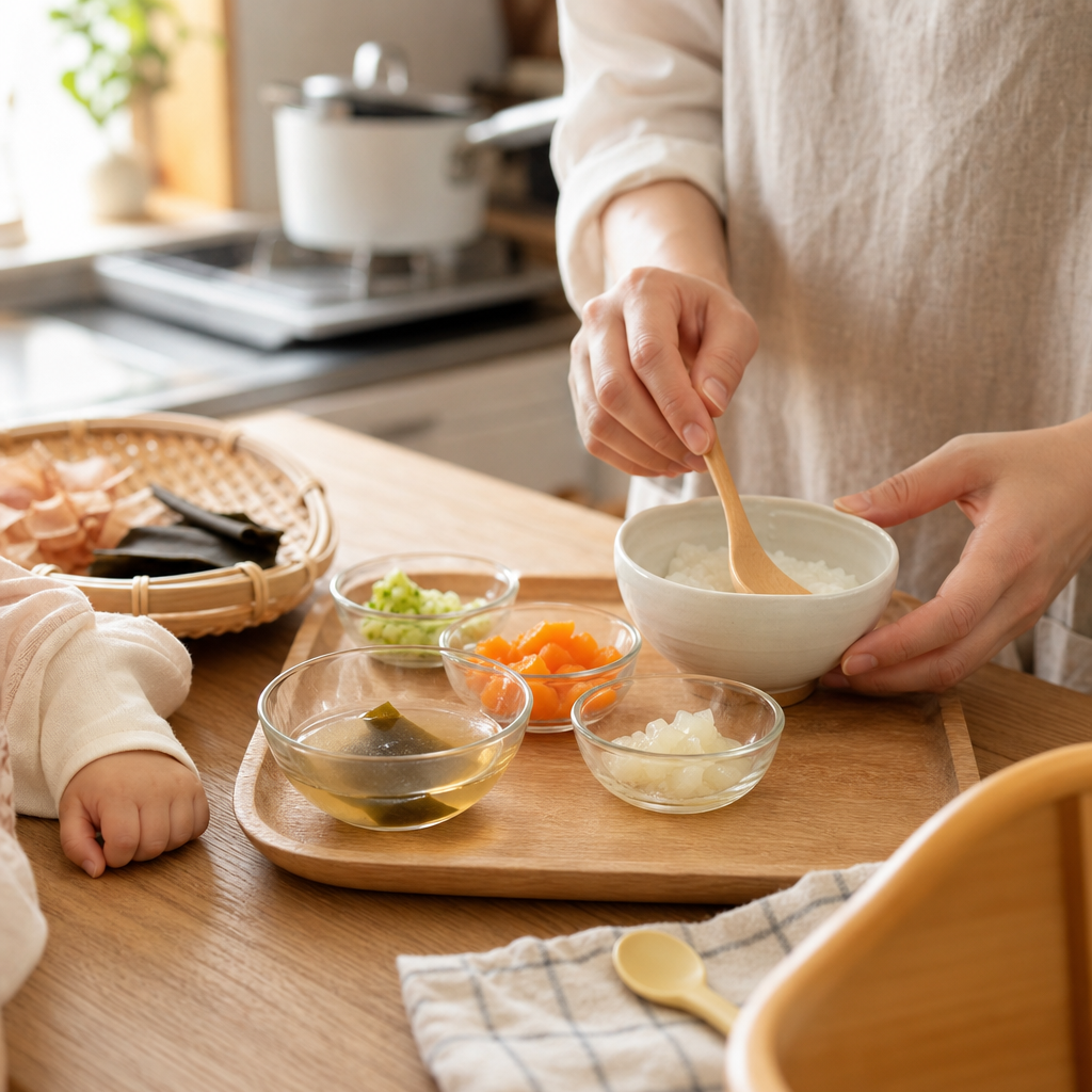 離乳食のだし冷凍ストックはいつから使える?赤ちゃんに使う基本