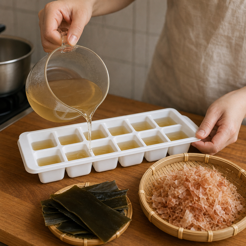 だしを冷凍保存するメリットと冷蔵保存との違い