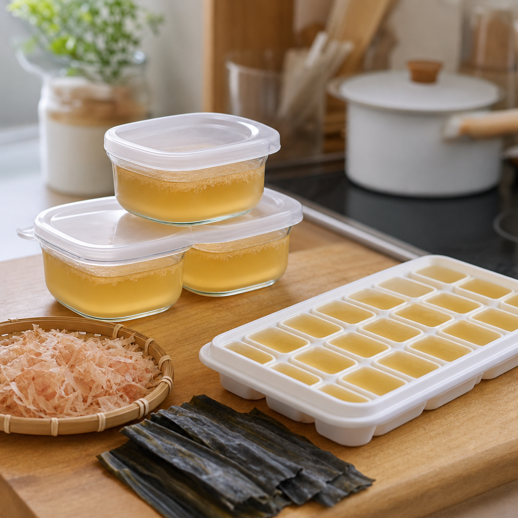 離乳食で塩分を抑えるだしパックの使い方と保存方法
