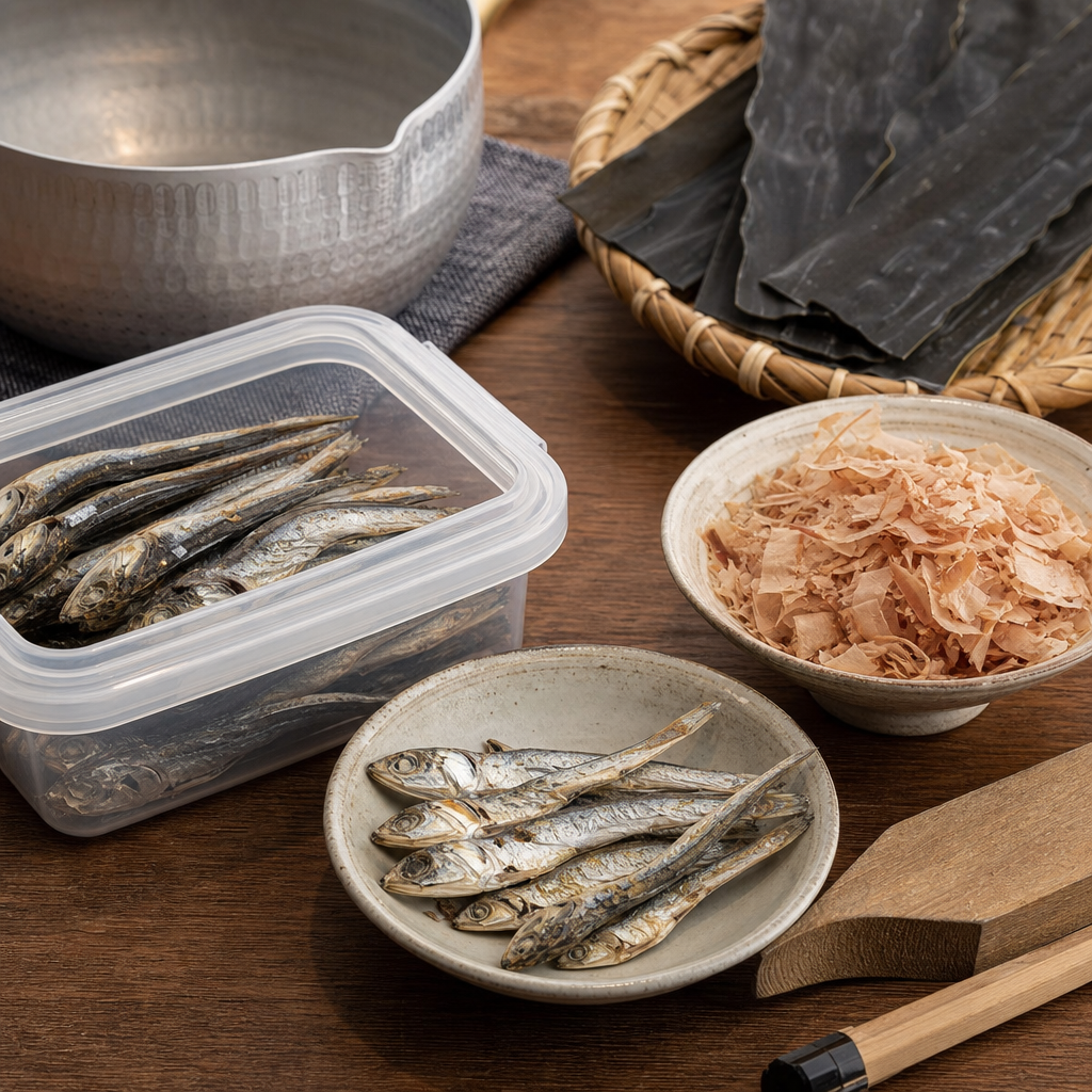 煮干しだしの苦味を防ぐ煮干しの選び方と保存方法