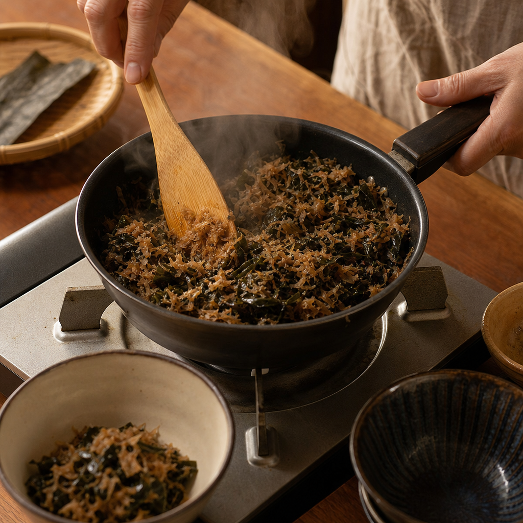 鰹節と昆布を合わせただしがらの活用と使い道|合わせだしの残りをおいしく使う