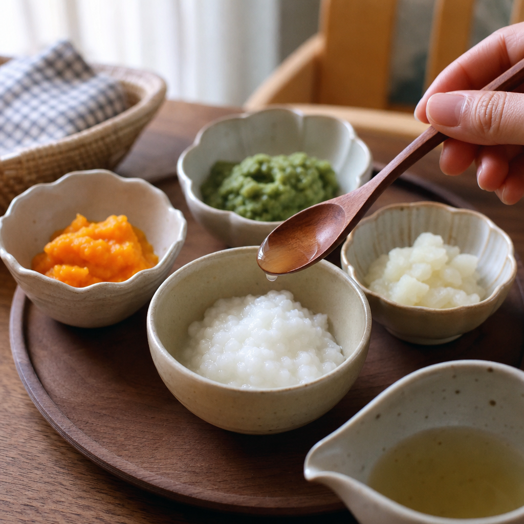 離乳食の昆布だしを月齢別に使う方法