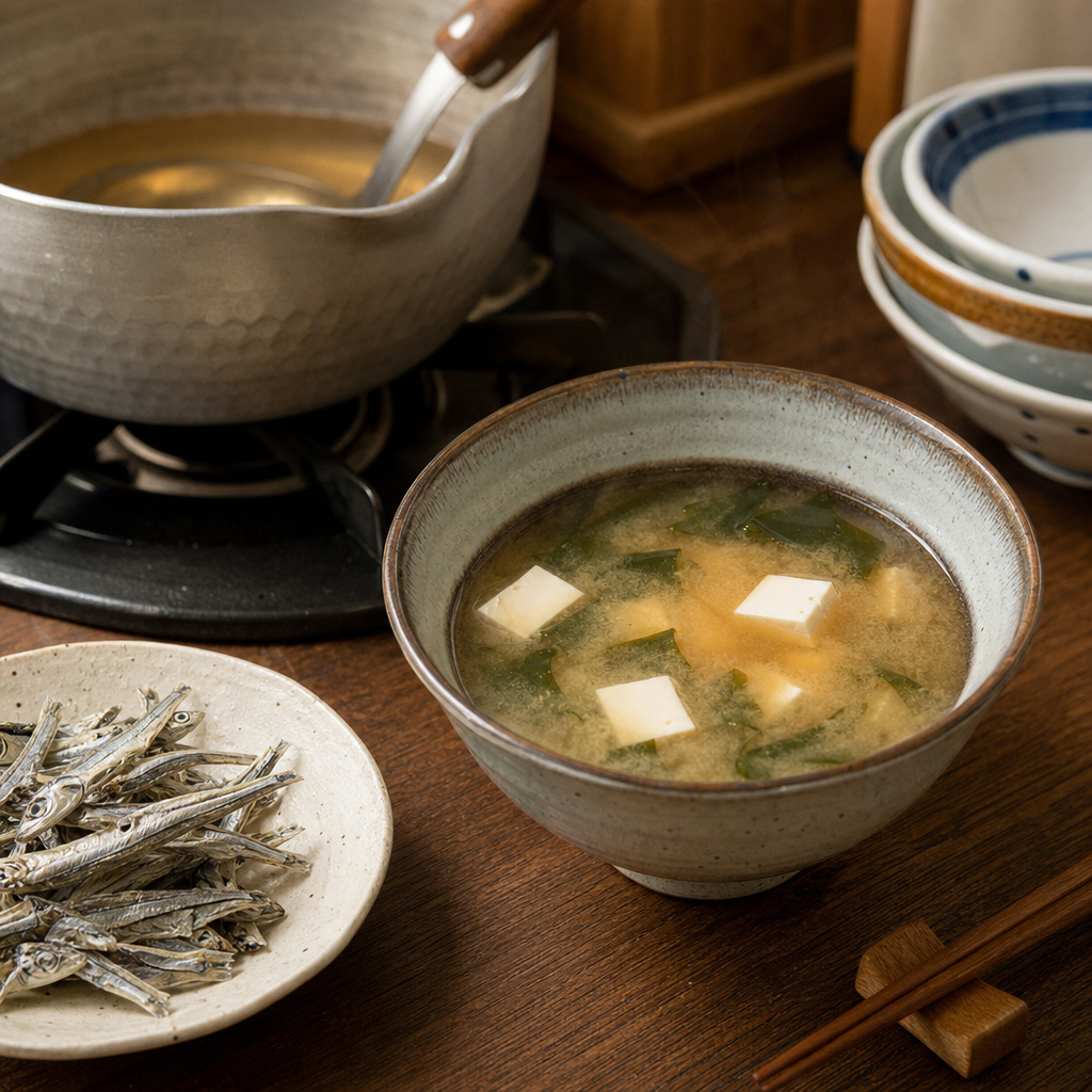 煮干しだしの取り方を簡単にして味噌汁をおいしくするコツ