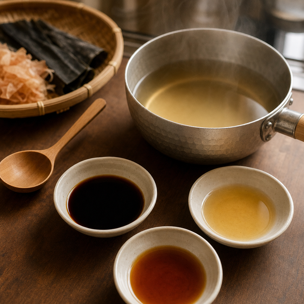 関東と関西のだしで使う材料の違い