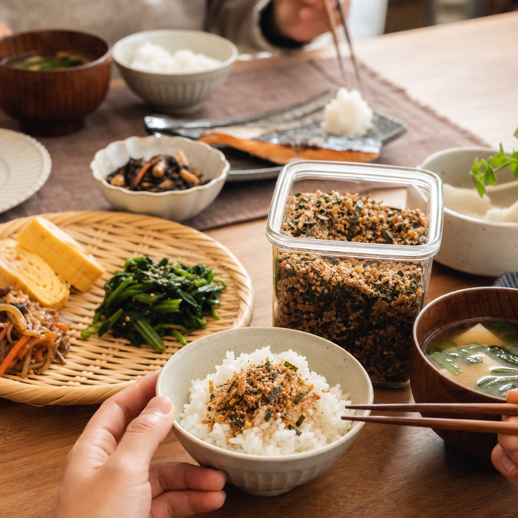 だしがらふりかけの保存方法と日持ちの目安