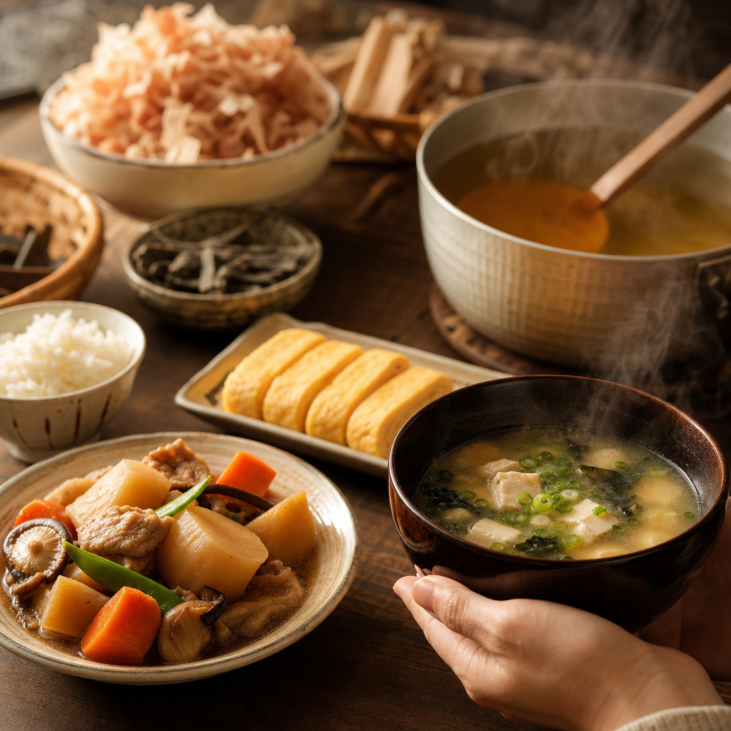 顆粒だしと無添加だしの味の違いと料理での出方