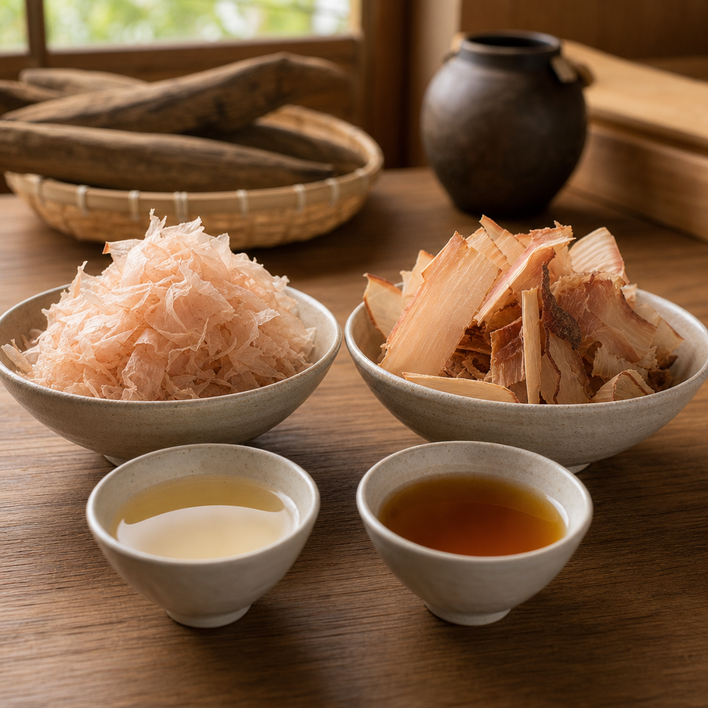 薄削りと厚削りの違いを比較!だしの味・時間・料理別の選び方