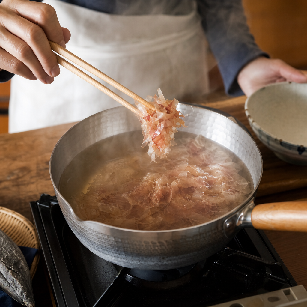 かつおだしを沸騰させてはいけない理由と正しい温度
