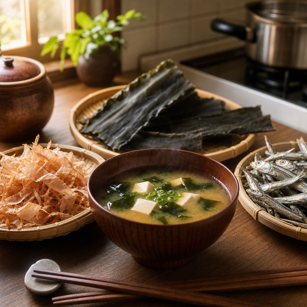 味噌汁のだしは無添加が基本
