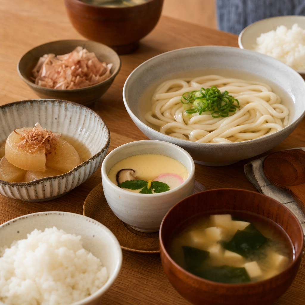 料理別にあごだしを使い分ける