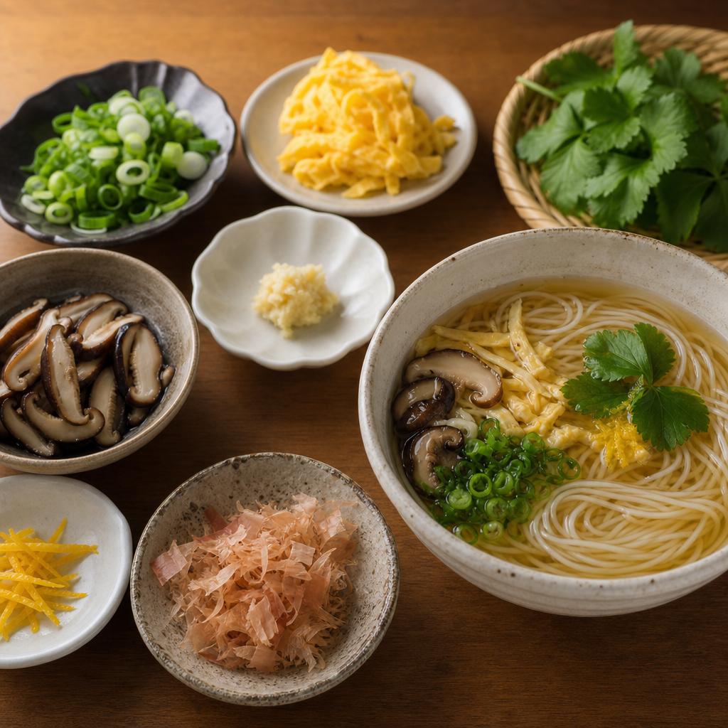 具材は香りと食感で選ぶ