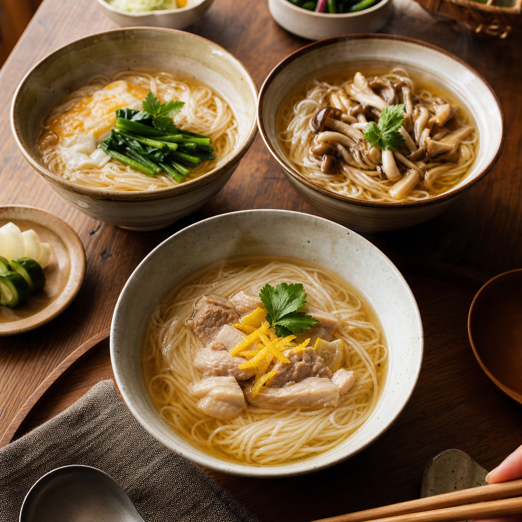 失敗は麺とつゆで防げる
