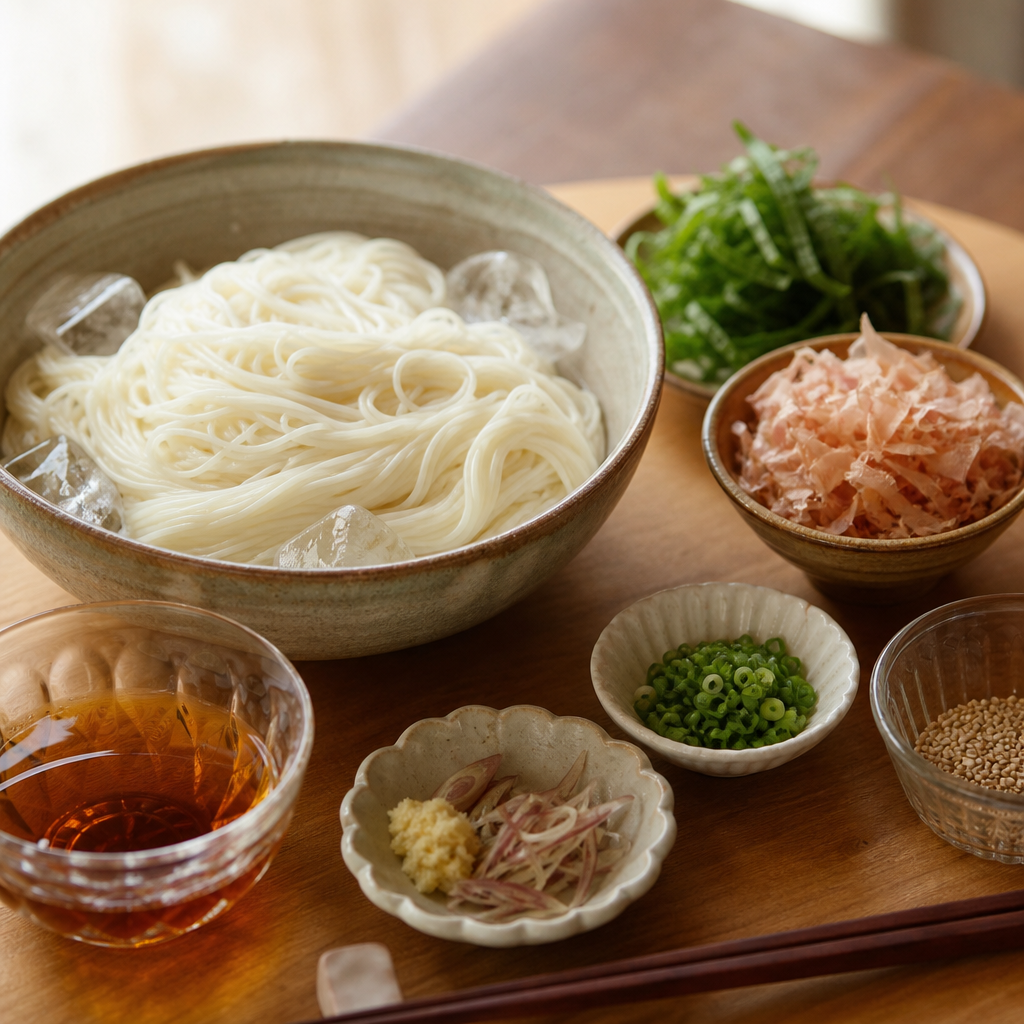 そうめん薬味は香りで選ぶ