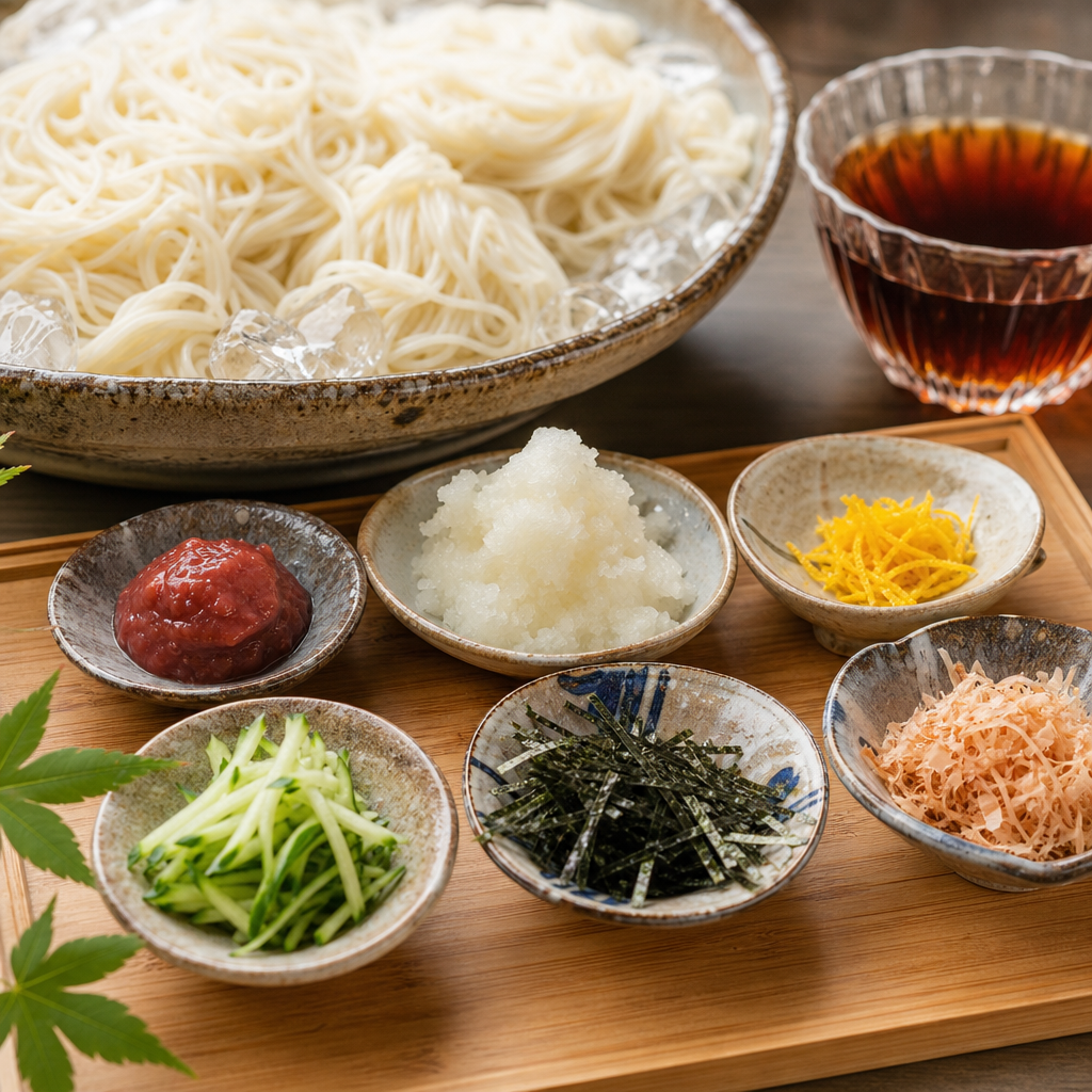 変わり種薬味で飽きない