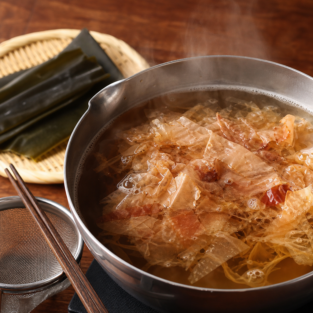 本格だしは鰹節で作る