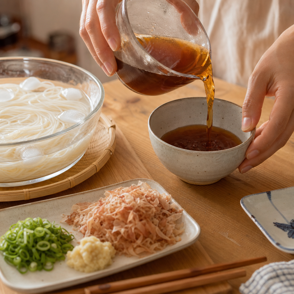 簡単つゆは10分で作れる