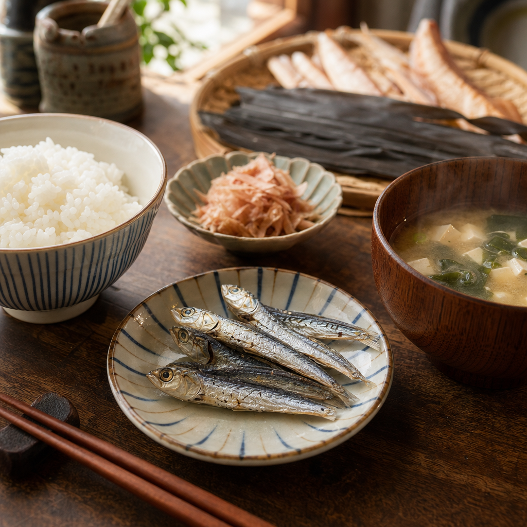 食べる煮干しは毎日少量でよい