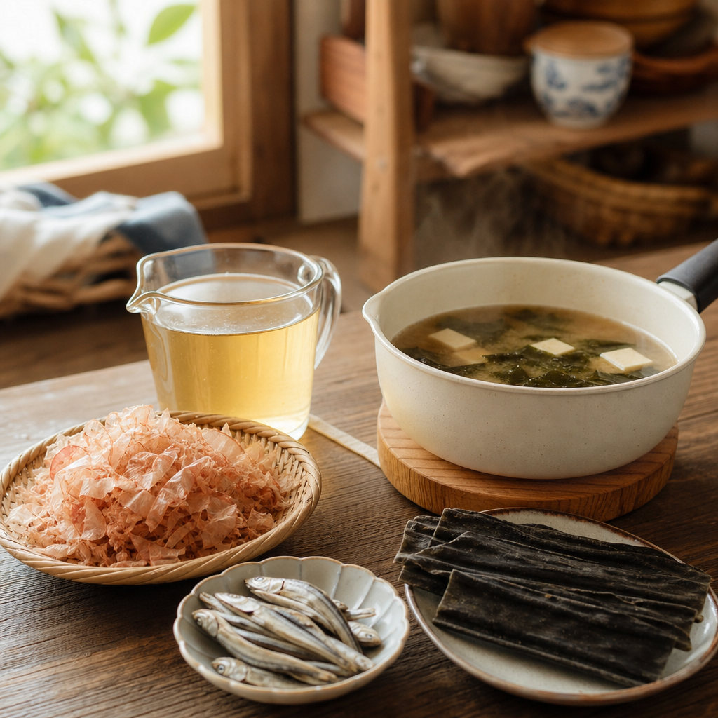 味噌汁のだしは分量で決まる