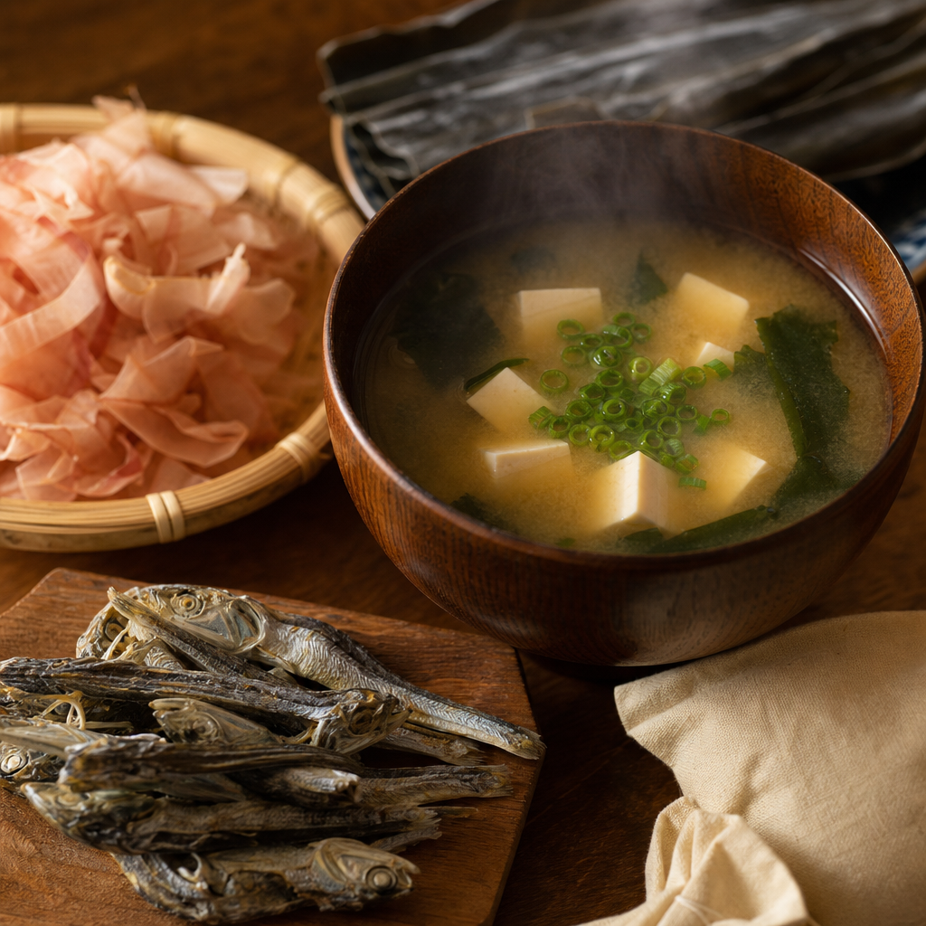 混合だしは旨味が濃く出る