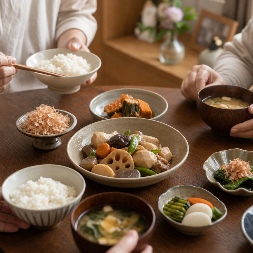 家庭の神饌は無理なく整える