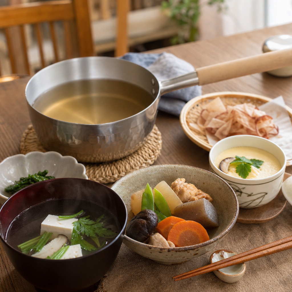 一番だしは料理で使い分ける