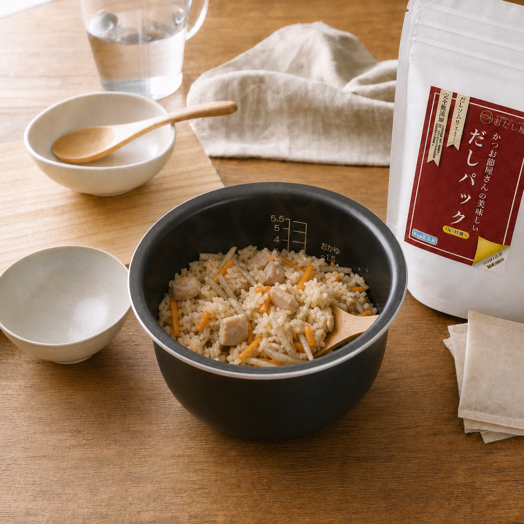 工程5 炊いて混ぜる