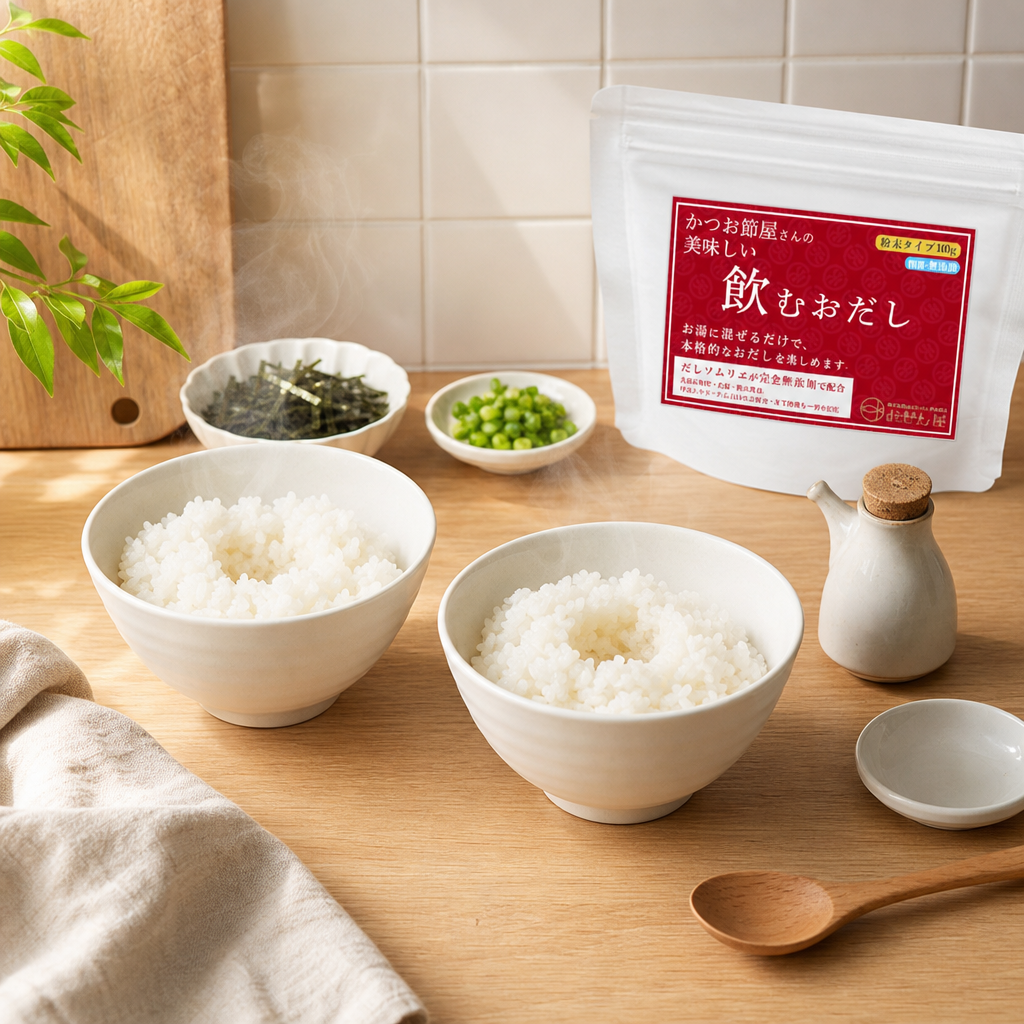 工程1 ごはんを盛る