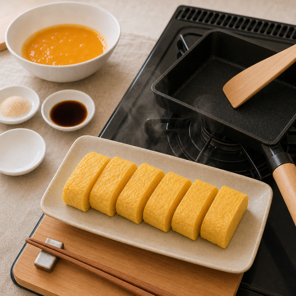 だし香る厚焼き玉子の完成写真