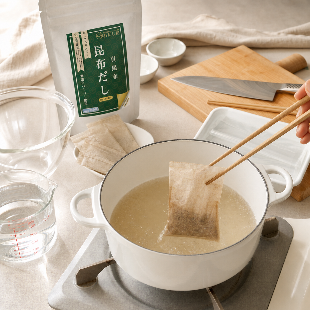 工程2 7分煮出す