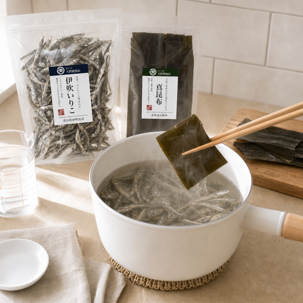 工程2 だしを取る