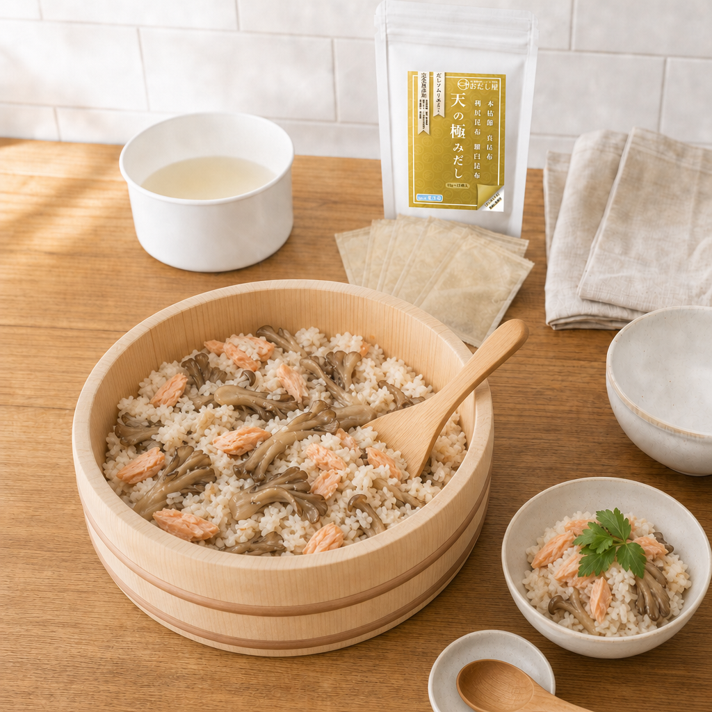 工程5 ごはんに混ぜる